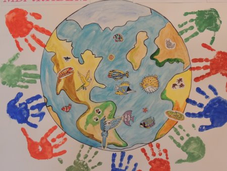 Планета земля рисунок для детей