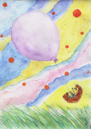 Дети акварель