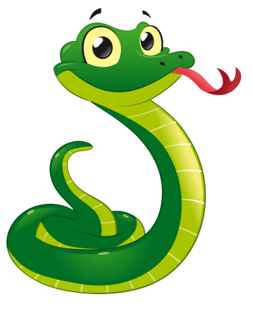 Змея мультяшный