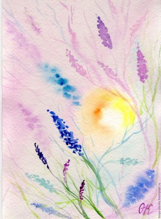 Дети акварель