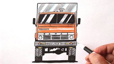 КАМАЗ рисунок
