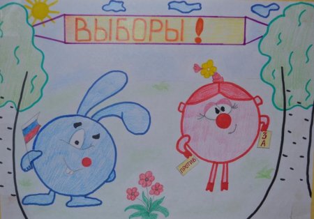 Выборы глазами детей в детском саду