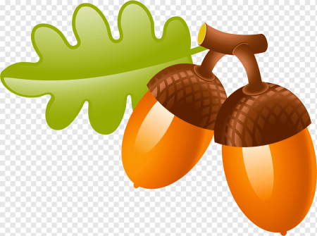 Желудь мультяшный