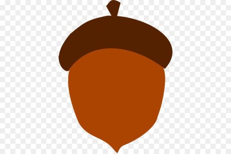 Желудь мультяшный