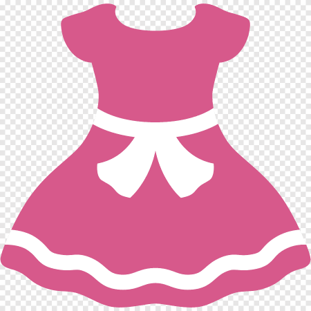 Трафарет платья