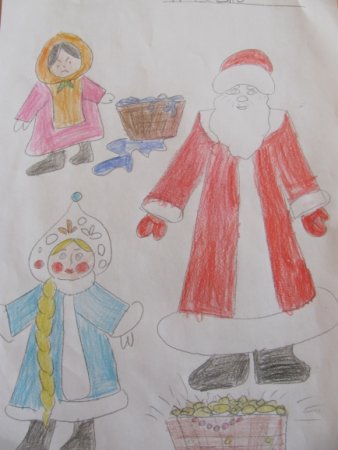 Иллюстрация к сказке Морозко Иванович