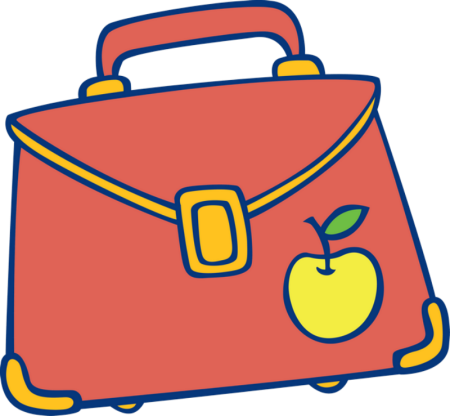 Школьный портфель рисование