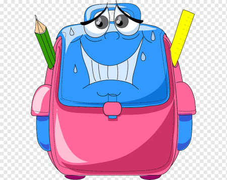 Мультяшная школьный портфель