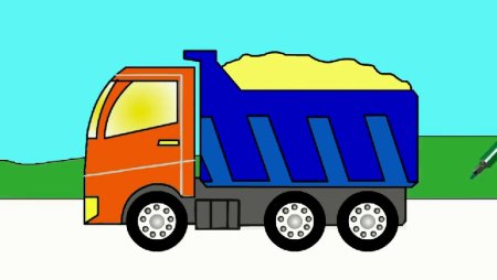 Мультяшные КАМАЗЫ