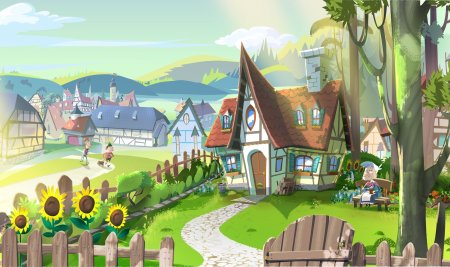 Сказочный город