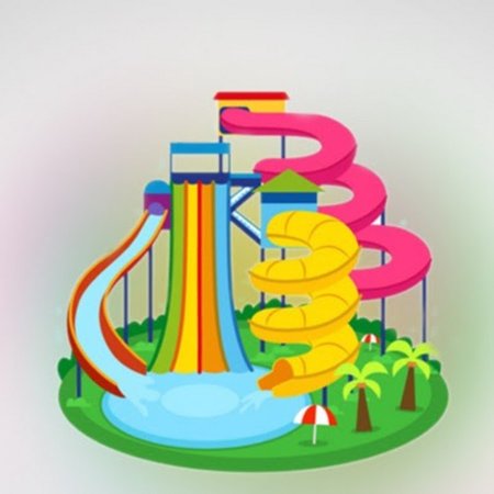 Аквапарк рисунок