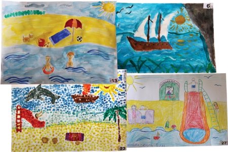 Детская площадкраскраска