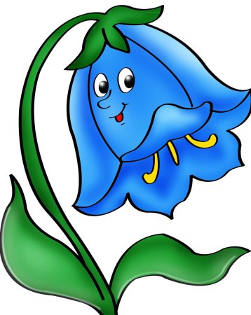 Колокольчик мультяшный