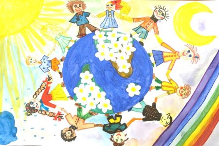 Патриотический рисунок