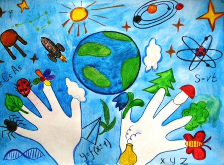 Детские рисунки на тему