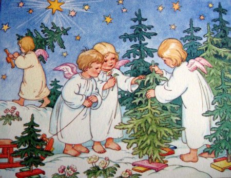 Рождество рисунок для детей