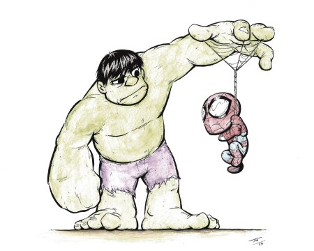 Халк рисунок легкий