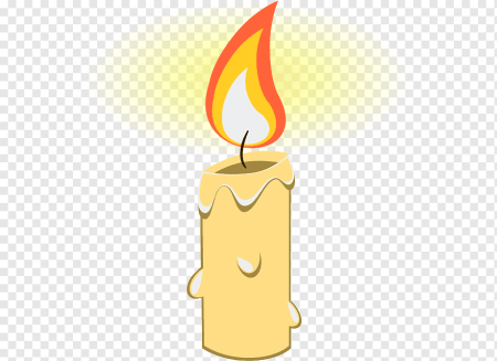 Свеча карандашом