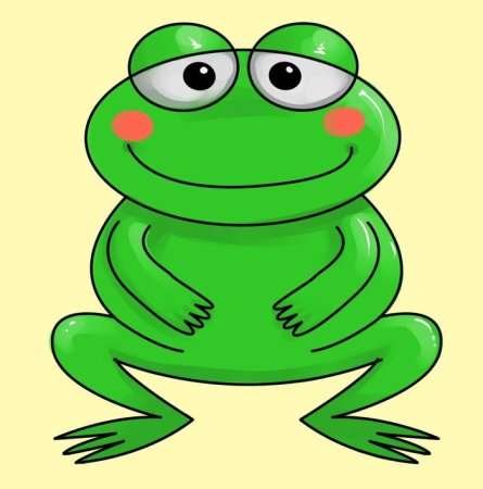 Лягушка картинка для детей