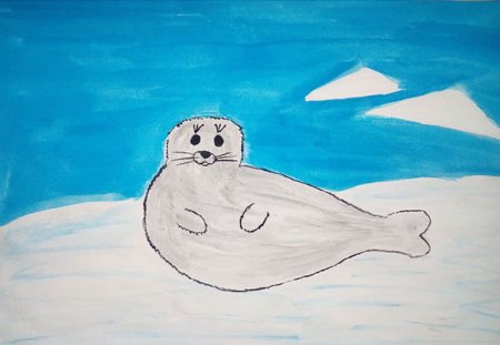 Байкал рисунок