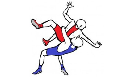 Самбо борьба эмблема