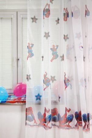 Тюлевые занавески для детской