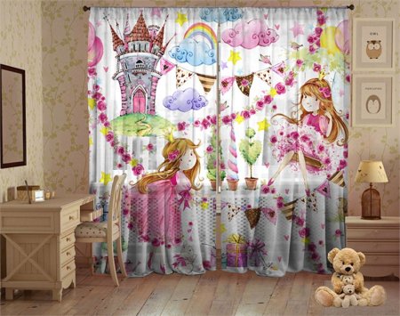 Тюль для детской комнаты