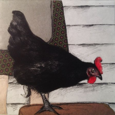 Черная курица Чернушка