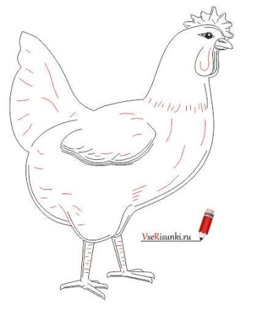 Как нарисовать чёрную курицу или подземные жители