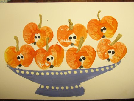 Поделки на тему фрукты