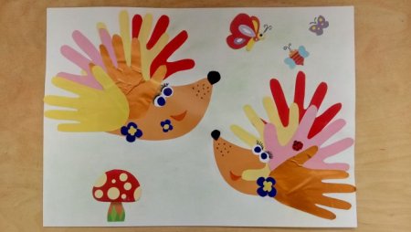 Веселые ладошки рисование