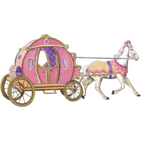 Карета с лошадьми для детей