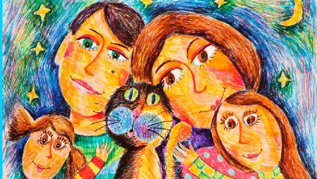 Рисунок моя семья