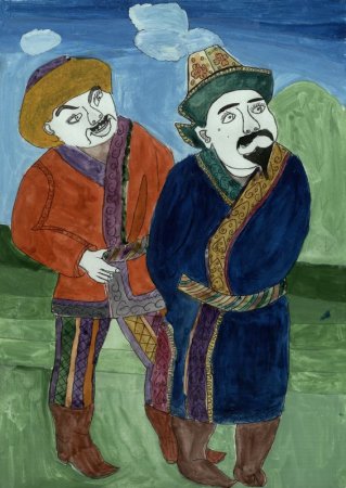 Жадный бай Алдар косе казахская сказка