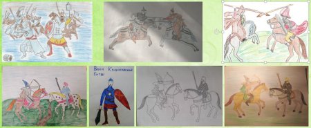 Рисунок Куликовская битва 4 класс