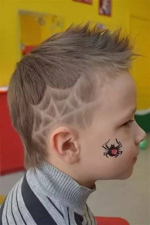 Фигурные стрижки для мальчиков