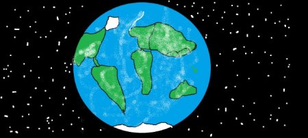 Планета земля рисунок детский