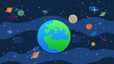 Планета иллюстрация