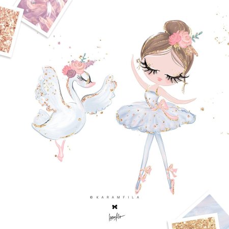 Рисование балерины