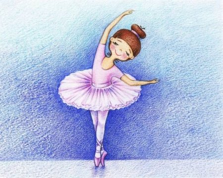 Рисунок к балету Золушка Прокофьева