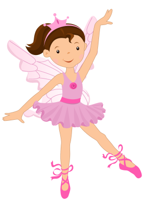 Балерина мультяшная