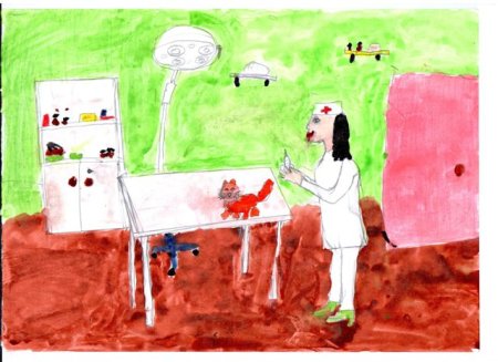 Ветеринария глазами детей