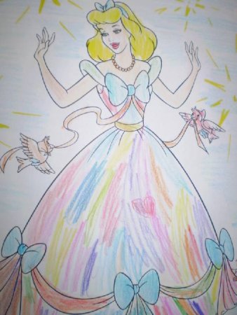 Рисунок Золушка 3 класс