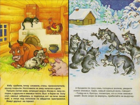 Зимовье зверей сказка