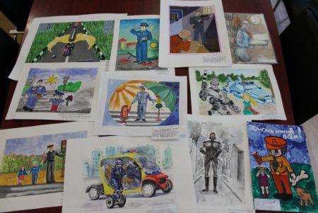 Рисунок на тему на страже закона