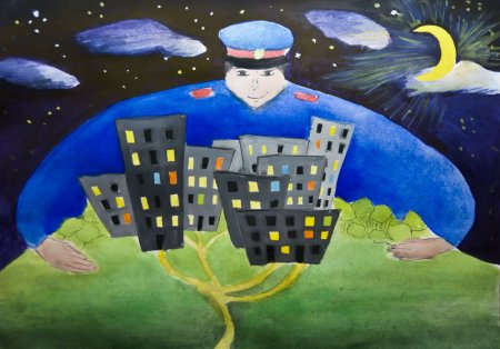 Полицейский глазами детей