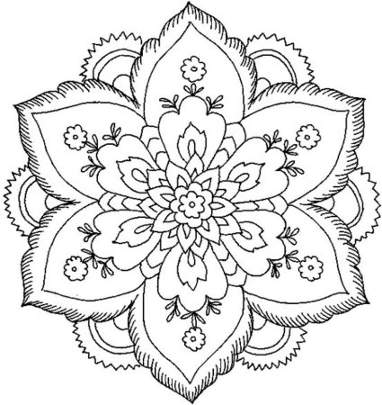 Раскраски узоры орнаменты