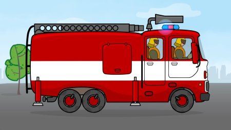 Пожарная машина для детей