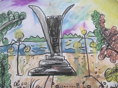 Рисунок на тему памятник культуры