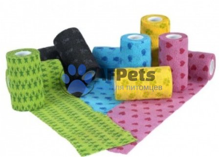 Бинт самофиксирующийся vitavet Горький цветной 2.5см 4.5м